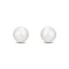 Thumbnail Image 2 of Enchanted Disney Ariel Diamond Seashell Pendant and Freshwater Cultured Pearl Earrings Set in Sterling Silver - 19"