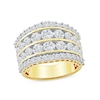 Thumbnail Image 1 of 3.00 CT. T.W. Diamond Four-Row Anniversary Band in 10K Gold
