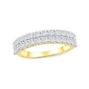 Thumbnail Image 1 of 1.00 CT. T.W. Diamond Double Row Anniversary Band in 10K Gold