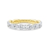 Thumbnail Image 3 of 1.00 CT. T.W. Diamond "XO" Anniversary Band in 10K Gold
