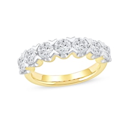 2.33 CT. T.W. Diamond Seven Stone Anniversary Band in 14K Gold