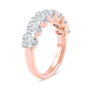 Thumbnail Image 2 of 2.33 CT. T.W. Diamond Seven Stone Anniversary Band in 14K Rose Gold