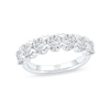 Thumbnail Image 1 of 2.33 CT. T.W. Diamond Seven Stone Anniversary Band in 14K White Gold