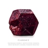 Thumbnail Image 2 of Limor Garnet and 0.04 CT. T.W. Diamond Maple Tree Pendant in Sterling Silver with 24K Gold Plate - 26”