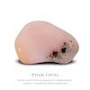 Thumbnail Image 2 of Limor Heart-Shaped Pink Opal and 0.04 CT. T.W. Diamond Angel Pendant in Sterling Silver with 14K Rose Gold Plate