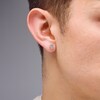 Thumbnail Image 2 of 0.30 CT. T.W. Pear-Shaped Multi-Diamond Stud Earrings in 10K Gold