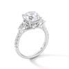 Thumbnail Image 3 of Emmy London 3.75 CT. T.W. Certified Lab-Grown Diamond Collar Engagement Ring in 18K White Gold (F/VS2)