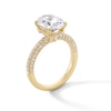 Thumbnail Image 3 of Emmy London 3.60 CT. T.W. Oval Certified Lab-Grown Diamond Engagement Ring in 18K Gold (F/VS2)