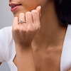Thumbnail Image 2 of 1.50 CT. T.W. Certified Lab-Grown Diamond Cushion Frame Engagement Ring in 14K Gold (F/VS2)