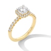 Thumbnail Image 3 of 1.50 CT. T.W. Certified Lab-Grown Diamond Cushion Frame Engagement Ring in 14K Gold (F/VS2)