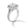 Thumbnail Image 2 of Vera Wang Love Collection 5.20 CT. T.W. Princess-Cut Certified Lab-Grown Diamond Engagement Ring in Platinum (F/VS2)