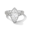 Thumbnail Image 1 of Vera Wang Love Collection 3.00 CT. T.W. Marquise Certified Lab-Grown Diamond Split Shank Engagement Ring in Platinum