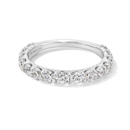 Vera Wang Love Collection 1.40 CT. T.W. Certified Lab-Grown Diamond Band in 14K White Gold (F/VS2)