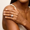 Thumbnail Image 2 of Vera Wang Love Collection 2.70 CT. T.W. Princess-Cut Certified Lab-Grown Diamond Engagement Ring in Platinum (F/VS2)