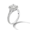 Thumbnail Image 3 of Vera Wang Love Collection 2.70 CT. T.W. Princess-Cut Certified Lab-Grown Diamond Engagement Ring in Platinum (F/VS2)