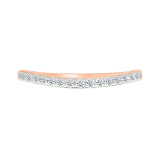 0.95 CT. T.W. Marquise-Shaped Multi-Diamond Frame Collar Split Shank Bridal Set in 10K Rose Gold