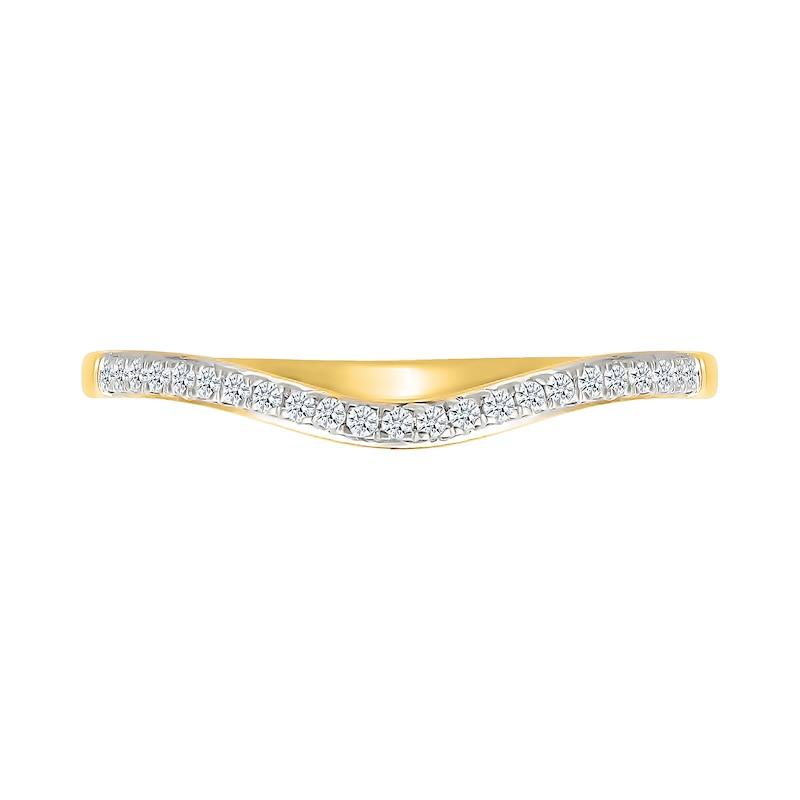 Main Image 5 of 0.95 CT. T.W. Multi-Diamond Double Frame Multi-Row Split Shank Bridal Set in 10K Gold