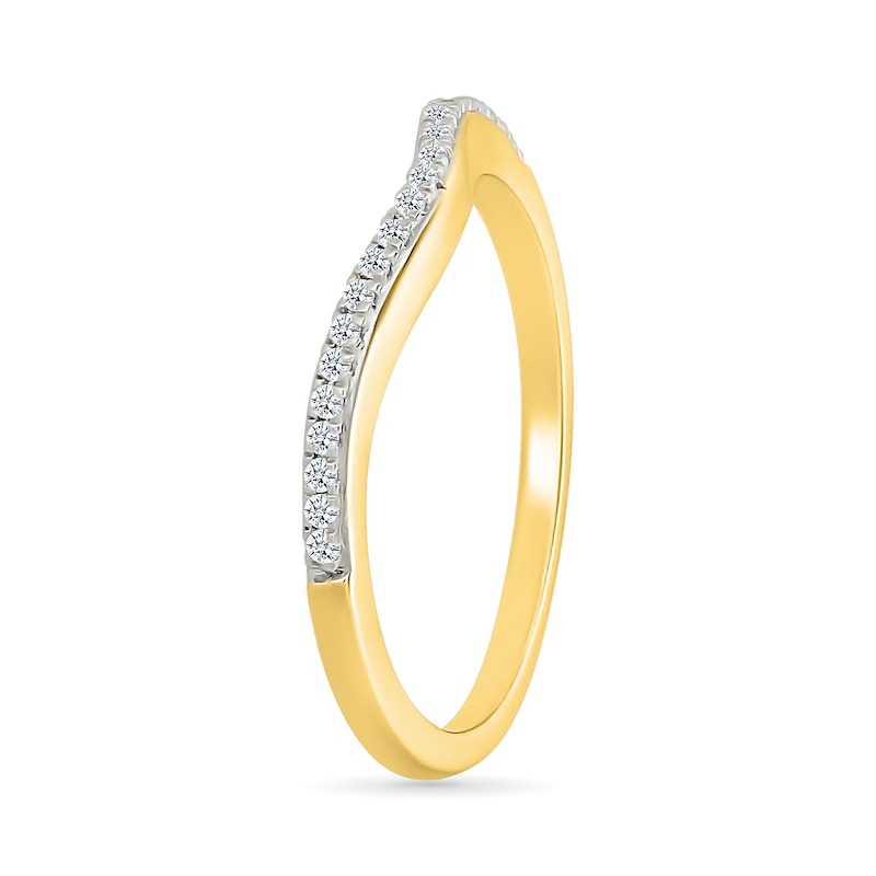 Main Image 6 of 0.95 CT. T.W. Multi-Diamond Double Frame Multi-Row Split Shank Bridal Set in 10K Gold