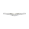 Thumbnail Image 5 of 0.95 CT. T.W. Multi-Diamond Double Frame Multi-Row Split Shank Bridal Set in 10K White Gold