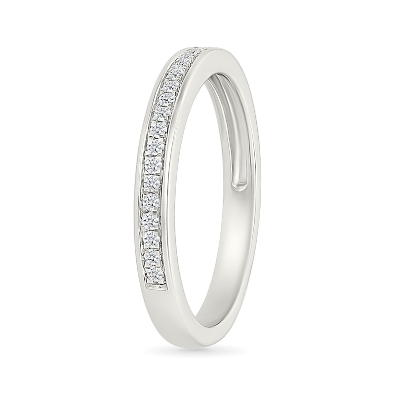 Main Image 6 of 0.95 CT. T.W. Oval-Shaped Multi-Diamond Frame Bridal Set in 10K White Gold