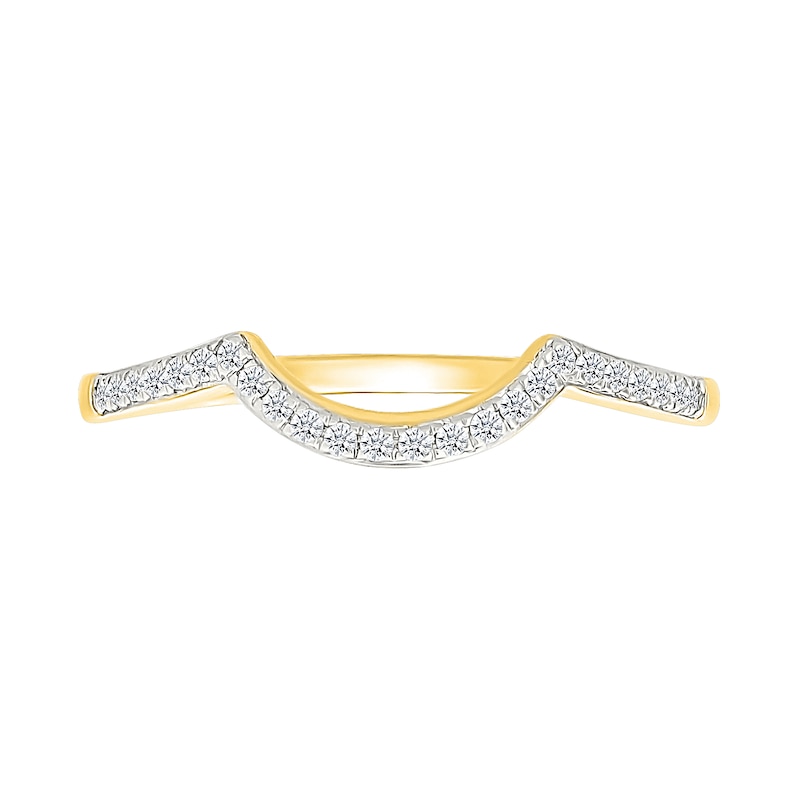 Main Image 5 of 0.95 CT. T.W. Pear-Shaped Multi-Diamond Frame Multi-Row Bridal Set in 10K Gold