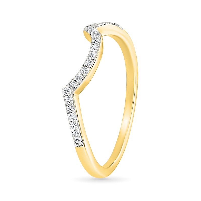 Main Image 6 of 0.95 CT. T.W. Pear-Shaped Multi-Diamond Frame Multi-Row Bridal Set in 10K Gold