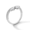 Thumbnail Image 3 of Emmy London 0.50 CT. T.W. Marquise-Cut Certified Lab-Grown Diamond Contour Anniversary Band in 18K White Gold (F/VS2)