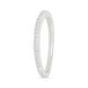 Thumbnail Image 6 of 1.23 CT. T.W. Oval-Shaped Multi-Diamond Swirl Frame Triple Row Bridal Set in 10K White Gold