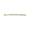 Thumbnail Image 5 of 1.23 CT. T.W. Oval-Shaped Multi-Diamond Swirl Frame Triple Row Bridal Set in 10K Gold