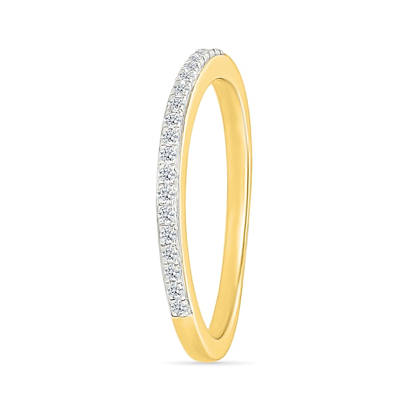 Main Image 6 of 1.23 CT. T.W. Oval-Shaped Multi-Diamond Swirl Frame Triple Row Bridal Set in 10K Gold