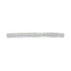 Thumbnail Image 5 of 1.23 CT. T.W. Oval-Shaped Multi-Diamond Triple Frame Double Row Shank Bridal Set in 10K White Gold