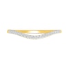 Thumbnail Image 5 of 1.23 CT. T.W. Multi-Diamond Double Frame Multi-Row Split Shank Bridal Set in 10K Gold