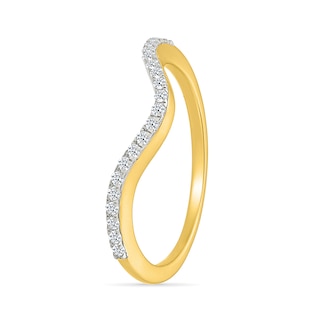 0.95 CT. T.W. Oval-Shaped Multi-Diamond Swirl Frame Triple Row Shank Bridal Set in 10K Gold