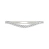 Thumbnail Image 5 of 1.23 CT. T.W. Multi-Diamond Double Frame Multi-Row Split Shank Bridal Set in 10K White Gold