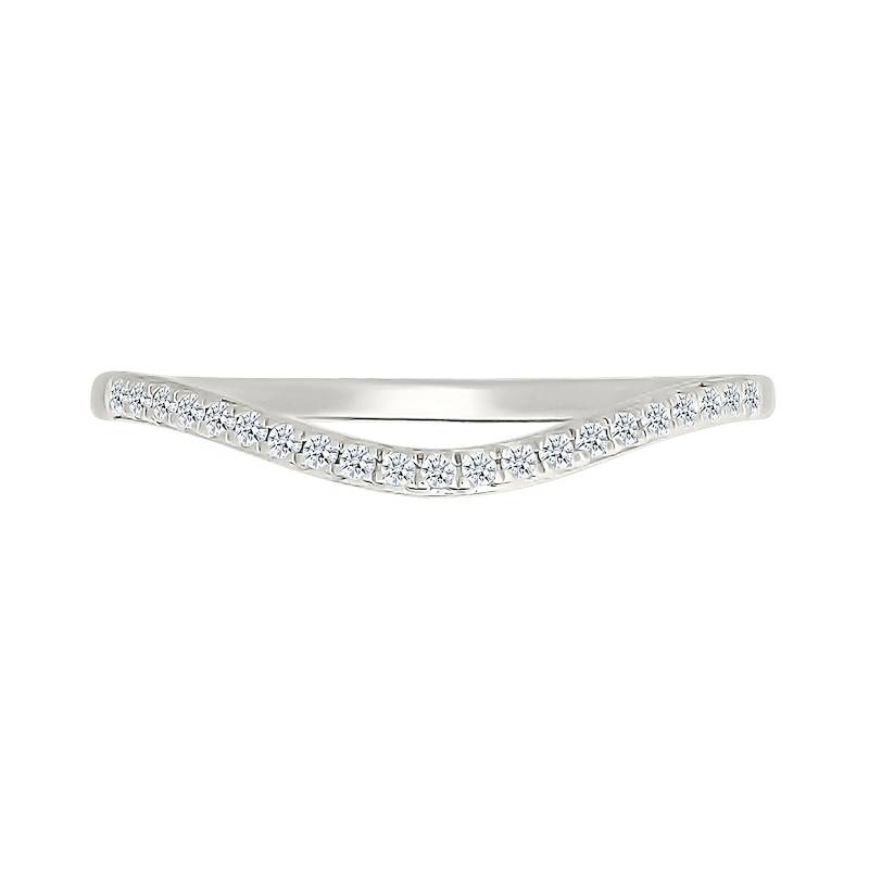 Main Image 5 of 1.23 CT. T.W. Multi-Diamond Double Frame Multi-Row Split Shank Bridal Set in 10K White Gold
