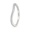 Thumbnail Image 6 of 1.23 CT. T.W. Multi-Diamond Double Frame Multi-Row Split Shank Bridal Set in 10K White Gold