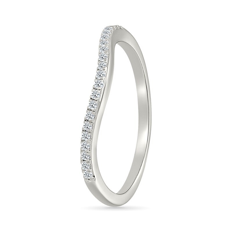 Main Image 6 of 1.23 CT. T.W. Multi-Diamond Double Frame Multi-Row Split Shank Bridal Set in 10K White Gold