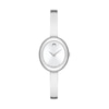 Thumbnail Image 1 of Ladies' Movado Museum® Bangle Watch with Silvery-White Sunray Dial (Model: 608070)