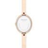 Thumbnail Image 3 of Ladies' Movado Museum® Rose-Tone PVD Bangle Watch with Silvery-White Sunray Dial (Model: 608071)