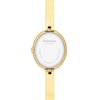 Thumbnail Image 3 of Ladies' Movado Museum® Gold-Tone PVD Bangle Watch with Silvery-White Sunray Dial (Model: 608072)