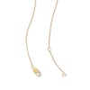 Thumbnail Image 2 of 0.04 CT. T.W. Heart-Shaped Multi-Diamond Motherly Love Double Charm Pendant in 10K Gold