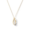 Thumbnail Image 1 of 0.23 CT. Pear-Shaped Certified Lab-Grown Diamond Solitaire Teardrop Pendant in 10K Gold (F/SI2)
