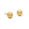 Thumbnail Image 1 of 6.0mm Ball Stud Earrings in Hollow 14K Gold