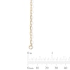 Thumbnail Image 2 of 0.085 CT. T.W. Diamond Motherly Love Heart Bracelet in 10K Gold - 7.25"