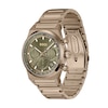 Men's Hugo Boss Candor Gold-Tone IP Chronograph Watch with Green Dial (Model: 1514222)