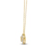 Thumbnail Image 2 of Le Vian® 0.95 CT. T.W. Sunny Yellow Diamonds® and Vanilla Diamonds® Necklace in 14K Honey Gold™
