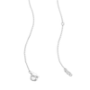 Thumbnail Image 2 of 1.50 CT. T.W. Oval Certified Lab-Grown Diamond Triple Swirl Frame Pendant in 10K White Gold (F/SI2)