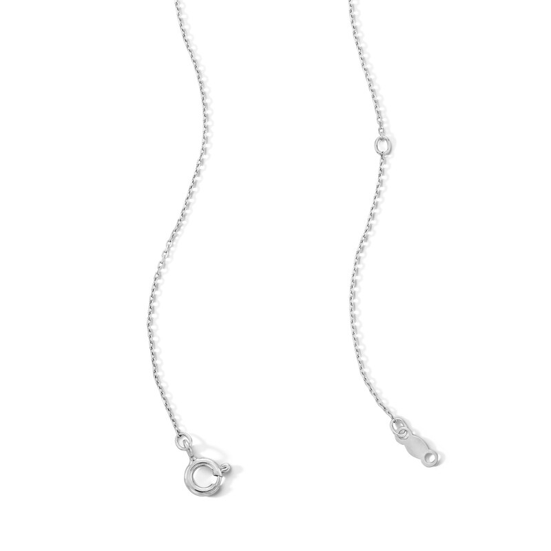Main Image 2 of 1.50 CT. T.W. Oval Certified Lab-Grown Diamond Triple Swirl Frame Pendant in 10K White Gold (F/SI2)
