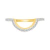 Thumbnail Image 5 of 1.23 CT. T.W. Pear-Shaped Multi-Diamond Sunburst Frame Bridal Set in 10K Gold