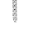 Thumbnail Image 2 of 1.45 CT. T.W. Certified Lab-Grown Diamond Triple Row Link Bracelet in Sterling Silver (F/SI2) - 8.5”